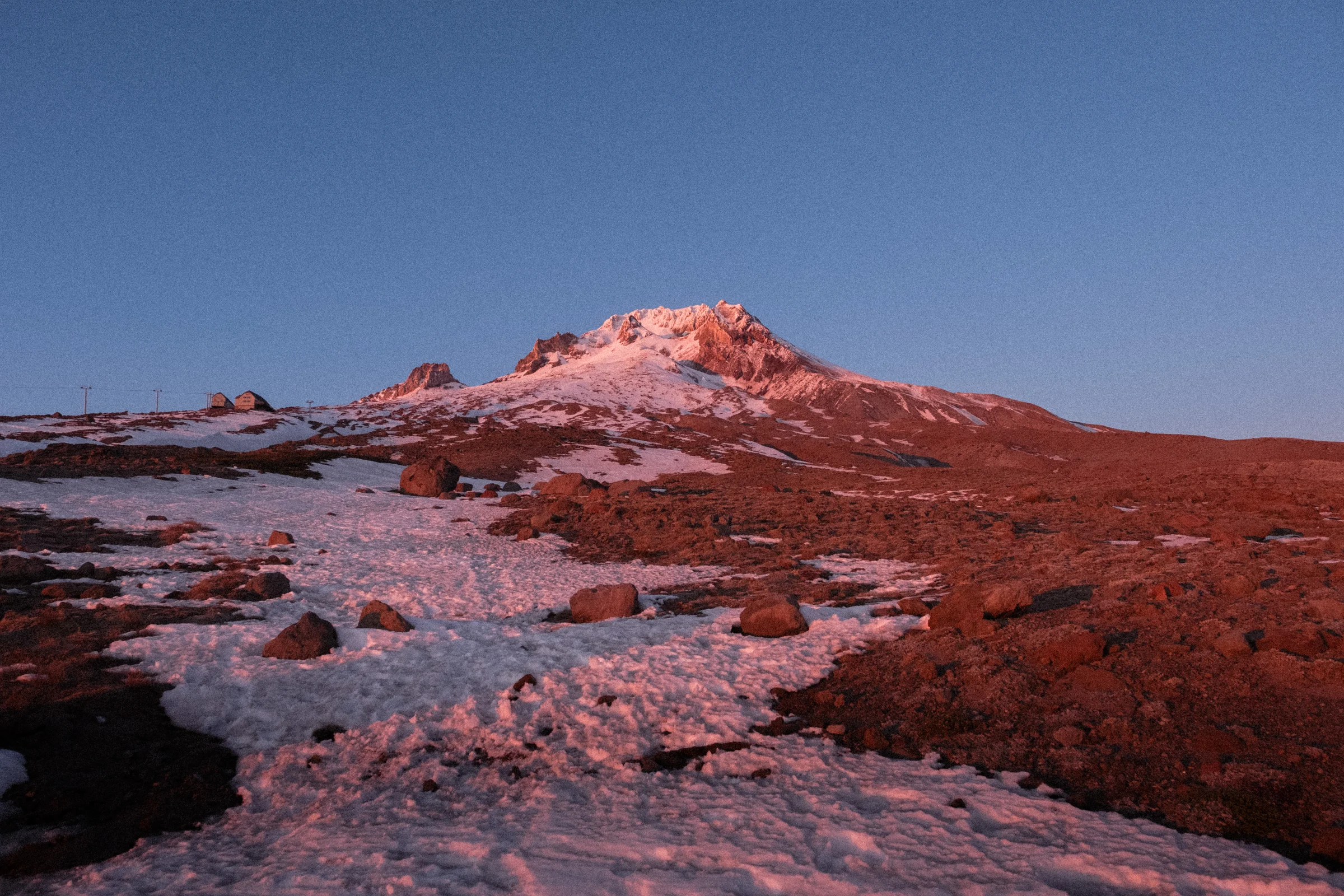 snow covered mt hood hike oregon alpine photography october 2023