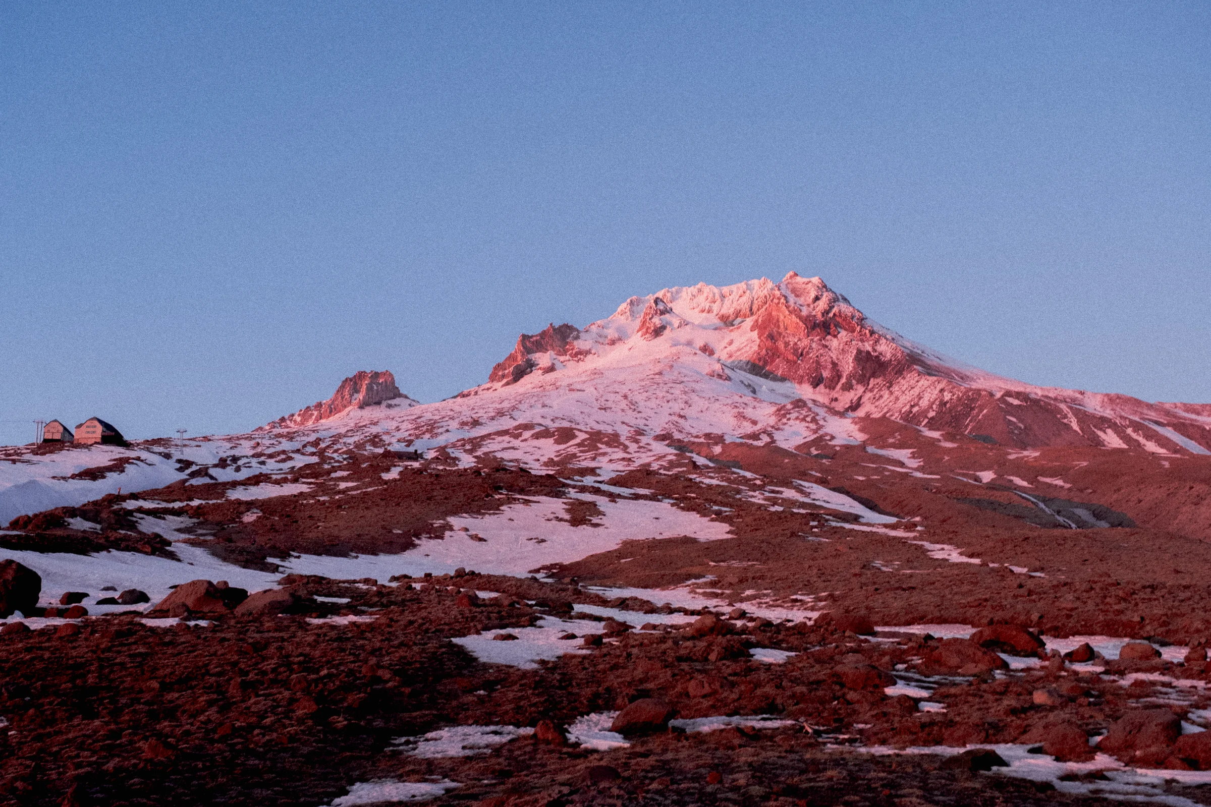 snow covered mt hood hike oregon alpine photography october 2023