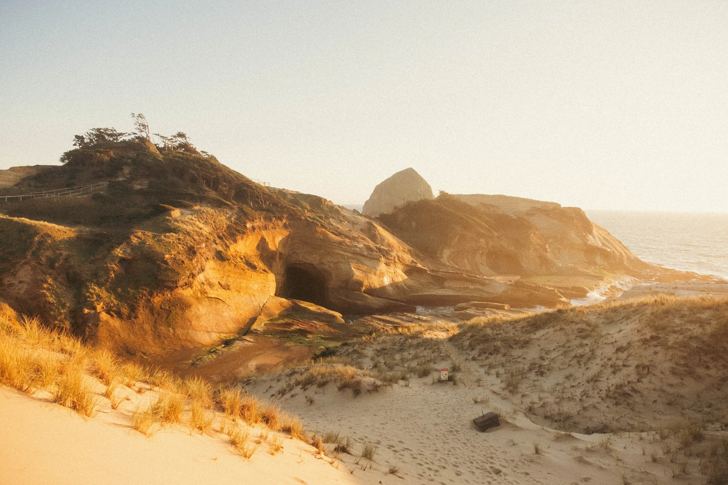 pacific city oregon coast april 2025