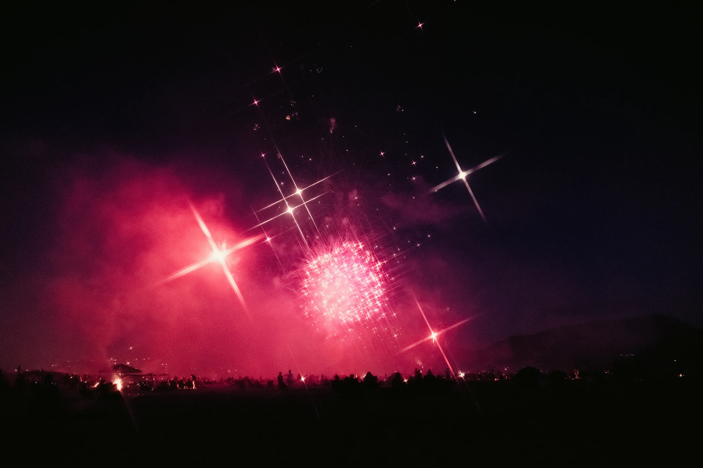 eerie film 4th of july fireworks seaside oregon coast 2025
