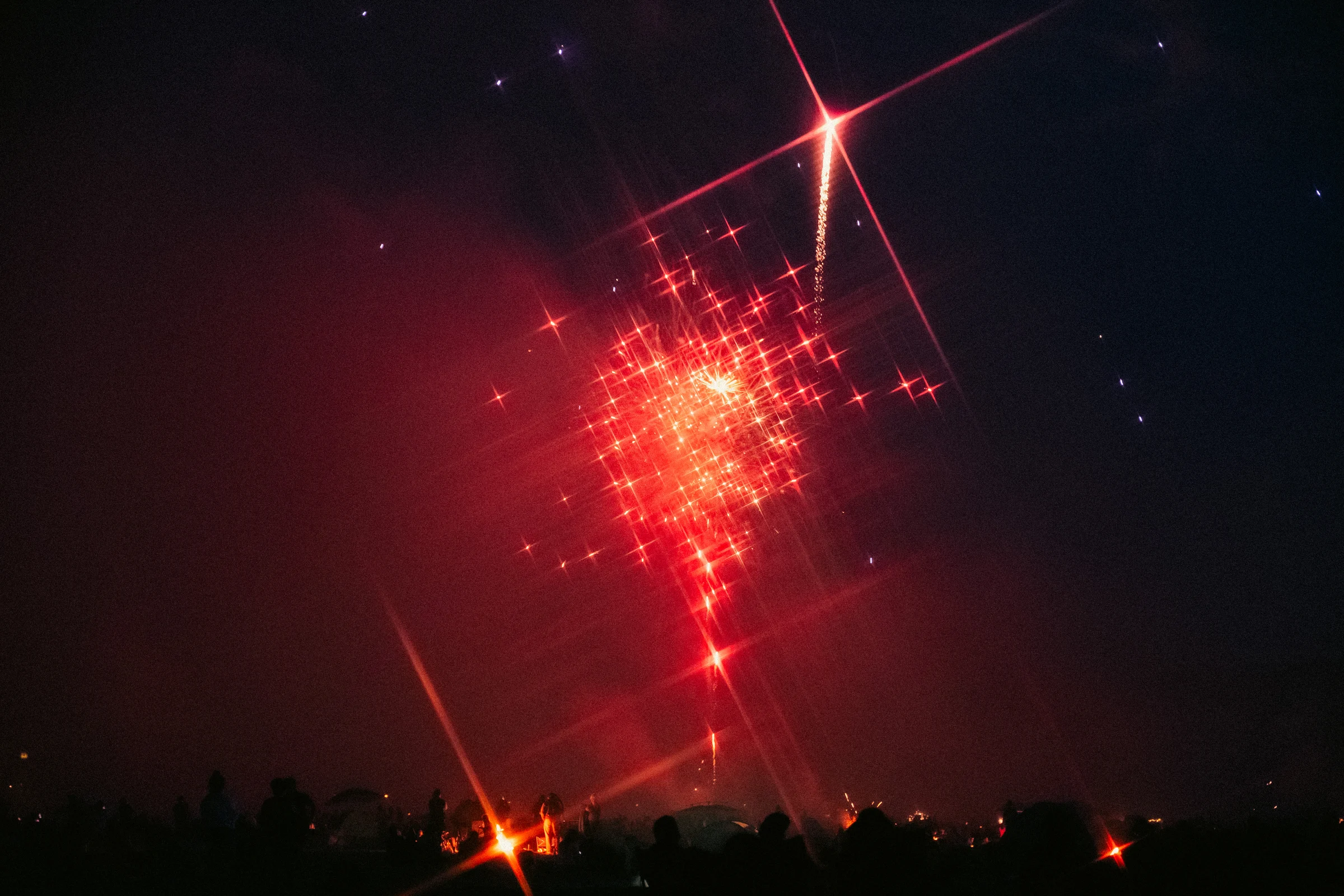 eerie film 4th of july fireworks seaside oregon coast 2025